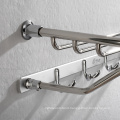 Stainless Steel Bathroom Set Double Towel Bar With High Quality And Hook